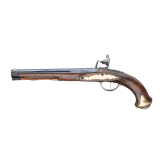 A pair of cased flintlock pistols by Johann Christoph Kuchenreuter, Steinweg near Regensburg, circa 1780