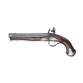 A French flintlock pistol, circa 1800
