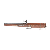 A flintlock shooting trap, circa 1800
