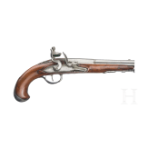 A German flintlock pistol, circa 1800