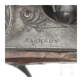 An English flintlock pistol, circa 1810