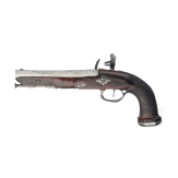 A French flintlock pistol, circa 1810/20