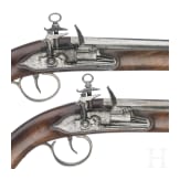 A pair of Spanish traveler's Miquelet pistols, ca. 1830