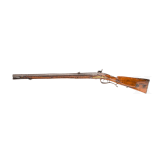 A converted German percussion rifle, circa 1780