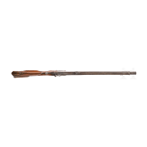A converted German percussion rifle, circa 1780
