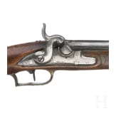 A pair of French percussion pistols, circa 1760
