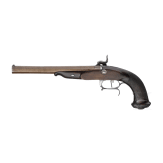A convertes percussion pistol, Le Page &agrave; Paris, circa 1800