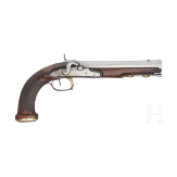 An English(?) converted percussion pistol, circa 1820
