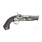 A percussion miquelet lock pistol, Spain, circa 1840
