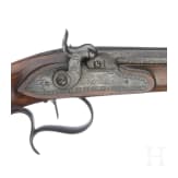 A pair of percussion pistols, G. Pistor, Schmalkalden, circa 1840