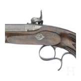 A pair of cased percussion-pistols by Gastine Renette, Paris, circa 1840/50
