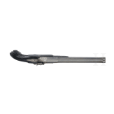 A French percussion flintlock pistol with ebony stock, circa 1840/50