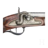 A pair of percussion travel pistols, Johann Adam Kuchenreuter, Regensburg, circa 1850