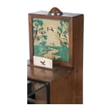 A portable German air pistol indoor shooting range, 2nd half of the 20th century