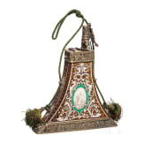 A significant deluxe powder flask from the armoury of the Dukes of Saxony, circa 1600
