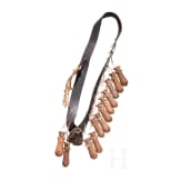 A German musketeer's bandolier, circa 1630