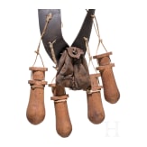 A German musketeer's bandolier, circa 1630