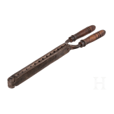 A large Austrian bullet gang mold, 17th century