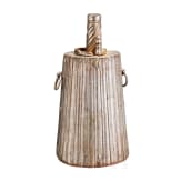 An iron powder flask, Brescia, circa 1600