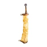 A German powder horn, 19th century