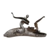 Military flintlock with W&uuml;rzburg coat of arms, Suhl around 1710