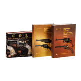 Three books - "Geschichte und Technik der europ&auml;ischen Milit&auml;rrevolver" und "Colt - Eine amerikanische Legende"