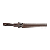 A percussion side by side shotgun, Richard Jackson, London, in case