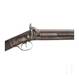 An over and under percussion rifle