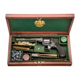A Percussion Revolver Adams, System Tranter, in Case