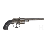 A percussion revolver, Transitional, J. Harper(?)