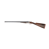 A cased side-by-side shotgun by Churchill, London