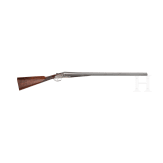 A cased side-by-side shotgun by Joseph Lang & Son