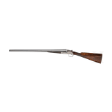 A cased Midland side-by-side shotgun, Birmingham