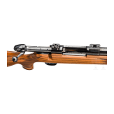 A Weatherby Mark V, with Zeiss scope