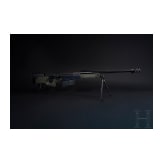 A repeating rifle Accuracy International, with Schmidt & Bender scope