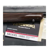 A Browning Mod. 1885, with Scope, in Box