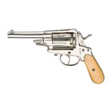 A Gasser-system "Vero Montenegro" revolver, nickel-plated