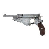 A factory-engraved, cased Bergmann Mod. 1896 No. 3
