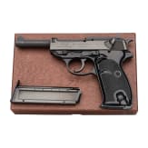 A Walther P38, .22lr, in box