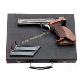 A Ziegenhahn Standard Pistol Mod. IV, in Case