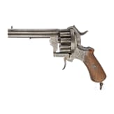 A Lefaucheux pinfire revolver, 20-shots, circa 1870