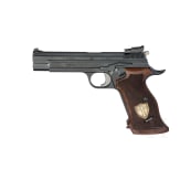 A SIG P210-6, with conversion kit