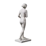 A biscuit porcelain figure of a nude walking woman, Ottmar Obermaier, 1931 (design), Rosenthal, Kunstabteilung Selb, 1944 (finish)
