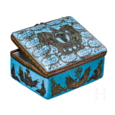 "Sonderauftrag Linz" Adolf Hitler &ndash; A copper-mounted enamel snuffbox with a portrait of Frederick the Great (Old Fritz, King of Prussia in 1772), late 18th century