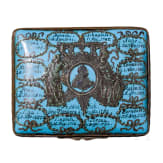 "Sonderauftrag Linz" Adolf Hitler &ndash; A copper-mounted enamel snuffbox with a portrait of Frederick the Great (Old Fritz, King of Prussia in 1772), late 18th century