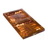 A baroque game board, probably German, 18th century