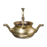 A Flemish brass lavabo, circa 1500