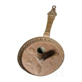 A Dutch brass chamber candlestick, ca. 1650