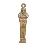A Dutch brass chamber candlestick, ca. 1650