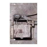 A French iron chest lock in Gothic style, 2nd half of the 19th century